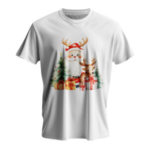 Polera 100% Algodón Blanca PB7