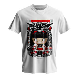 Polera 100% Algodón Blanca PB22