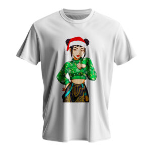 Polera 100% Algodón Blanca PB25