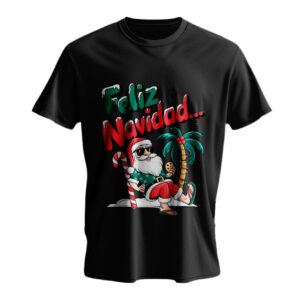 Polera Negra 100% Algodón Negra PN 5