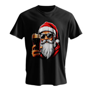 Polera Negra 100% Algodón Negra PN 6