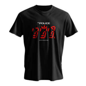 Polera Negra 100% Algodón Negra PN 16