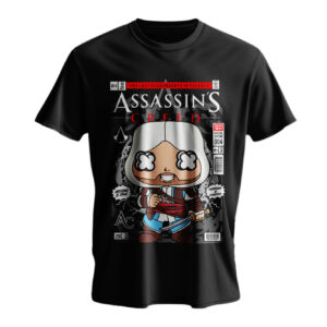 Polera Negra 100% Algodón Negra PN 27